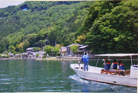 奥びわ湖の隠れ里へサイクリング湖上タクシーで行くスローな夏旅