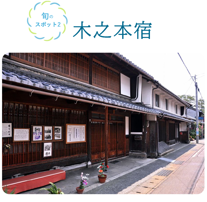 旬のスポット2 木之本宿