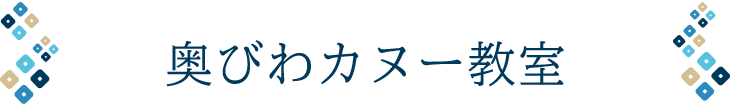 奥びわカヌー教室