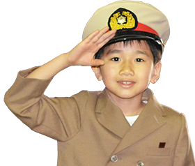 子ども駅長さん